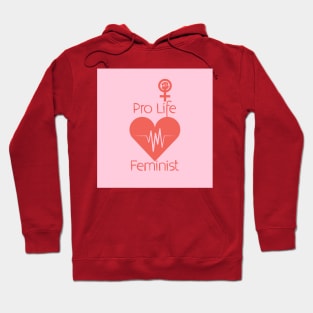 Pro Life Feminist Hoodie